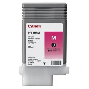 Canon originál ink PFI104M, magenta, 130ml, 3631B001, Canon iPF65x, 75x, 765